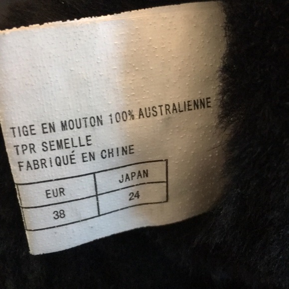 ⛔️SOLD⛔️Emu Maitress Black Tall Boot 7 EEUC - Picture 3 of 7